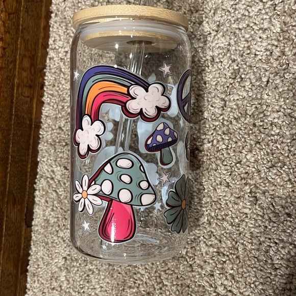 Soda can cup “Hippie” - Picture 2 of 5